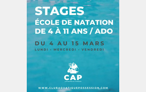 stages vacances mars 2024